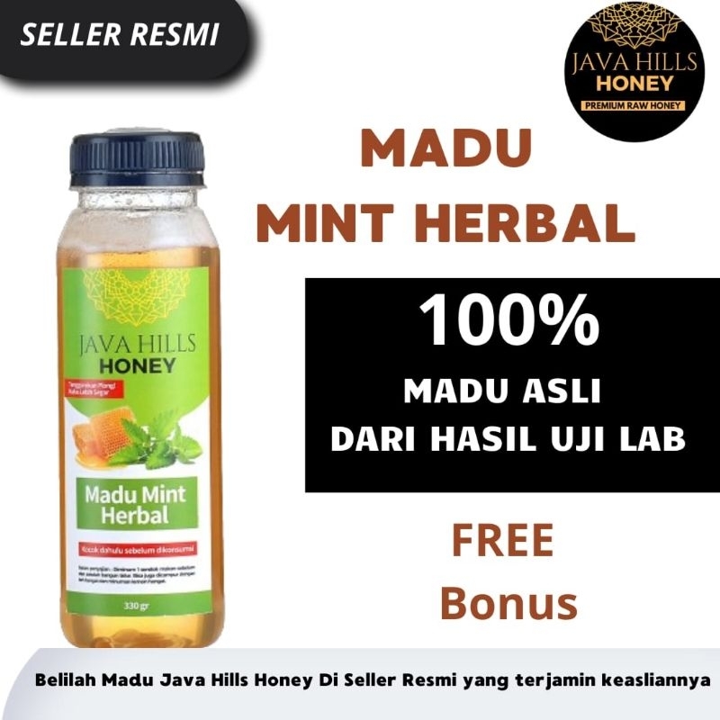 

(TEGAL) MADU MINT JAVA HILLS 320GR MADU BATUK PILEK MADU BAPIL