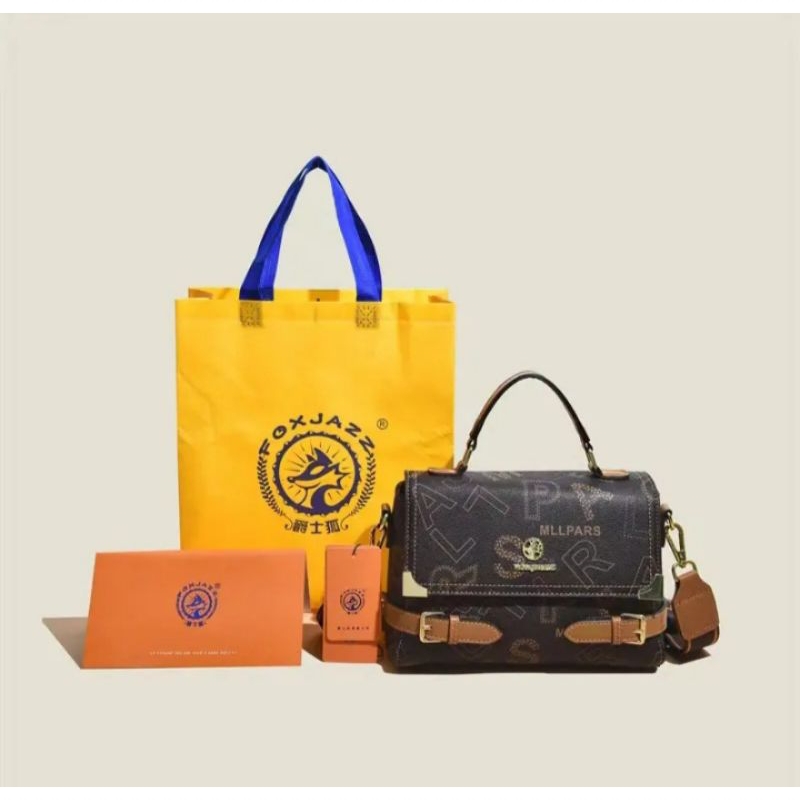 Tas Selempang Wanita Premium Foxjazz Free Paperbag