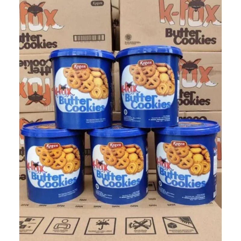 

KOGEN KFOX BUTTER COOKIES 300gr