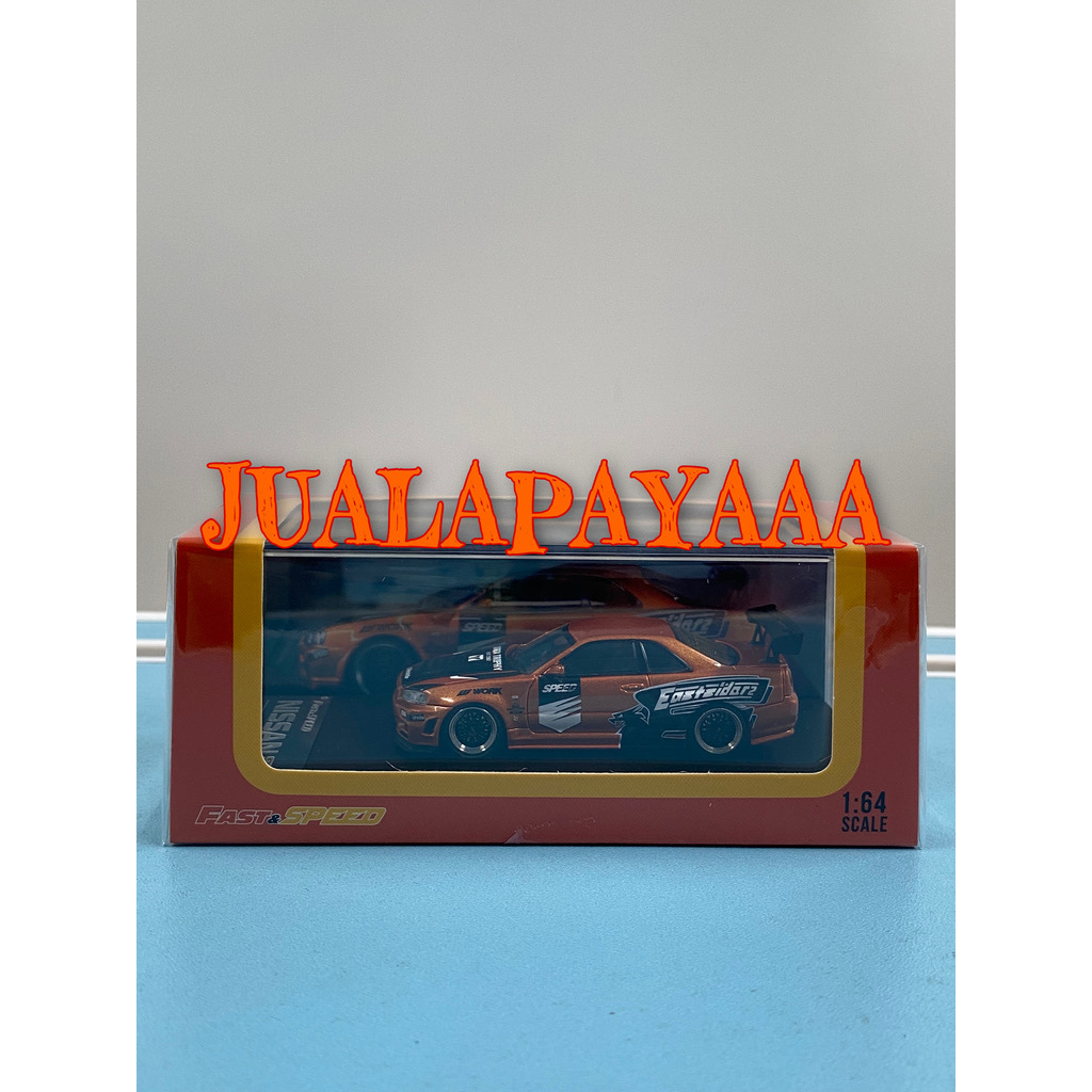 Fast & Speed Nissan GTR R34 Z Tune Russian Gold FAST AND SPEED NISSAN GTR R34 Z TUNE