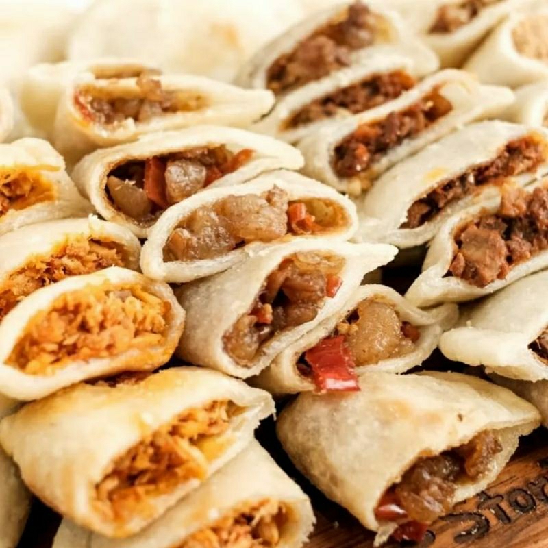 

Cireng Bunting Isi Jado Baso Sosis Ayam Beef Keju
