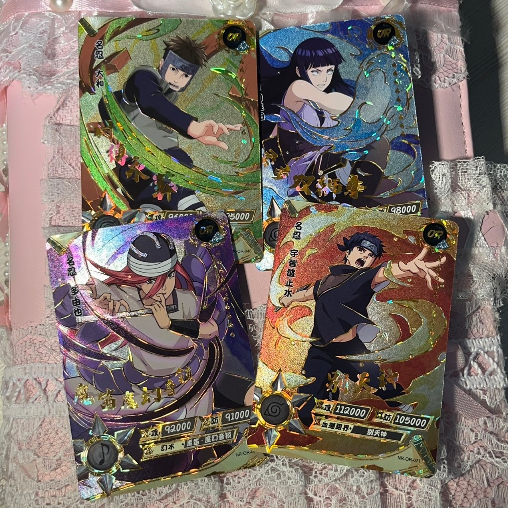[ naruto card kartu naruto kayou OR yamato hinata tayuya shisui nr-or-048 nr-or-055 nr-or-061 nr-or-