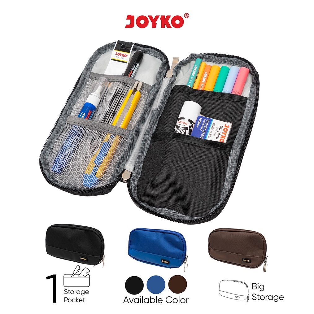 

Kotak Tempat Pensil Pencil Case Joyko PC51 KODE K8X7