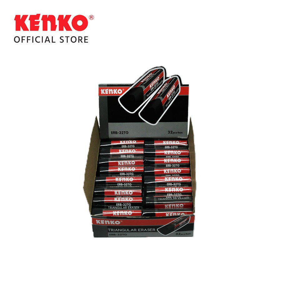 

KENKO TRIANGULAR ERASER ERB-32TG PER BOX ISI 32PCS