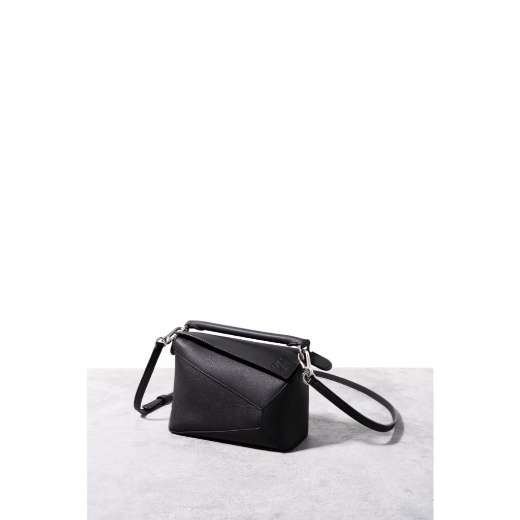 LOEWE Mini puzzle edge bag calfskin