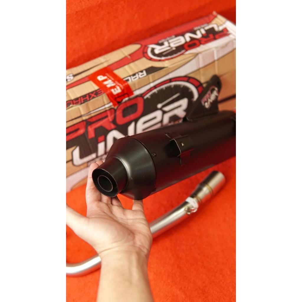 TERMURAH! KNALPOT PROLINER STANDARD RACING MIO J MIO GT SOUL GT 115 FINO 115 CC