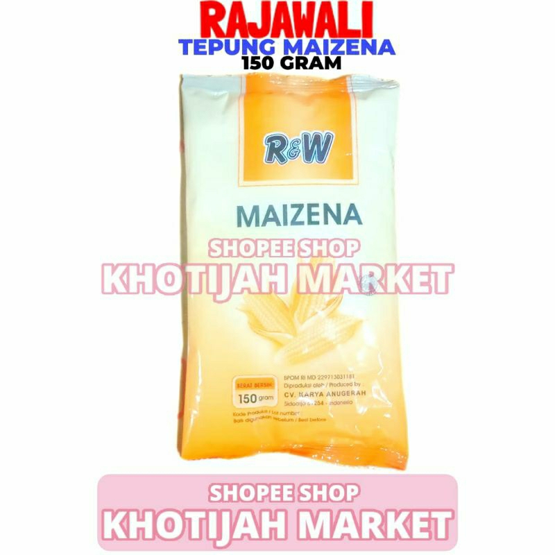 

Tepung Maizena Rajawali R&W RW 150GR