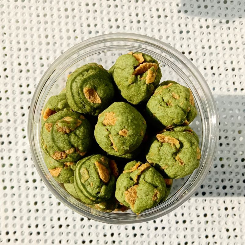 

Cookies Matcha Green Tea Cornflakes - Dessert Jar