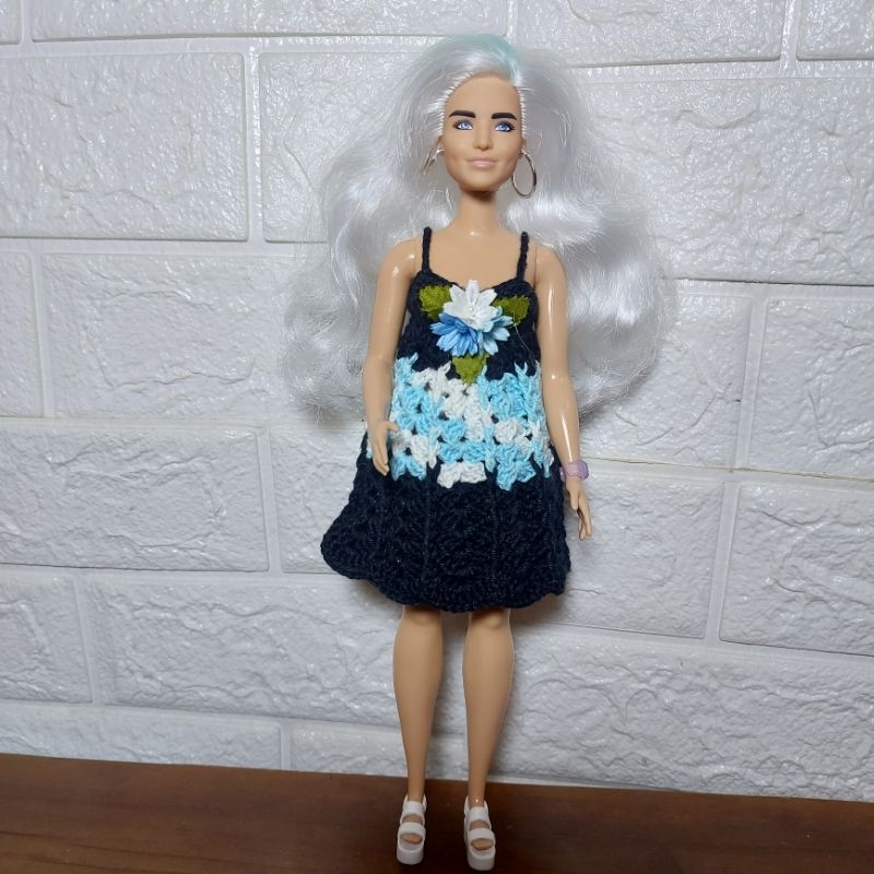 Baju Rajut Barbie Curvy