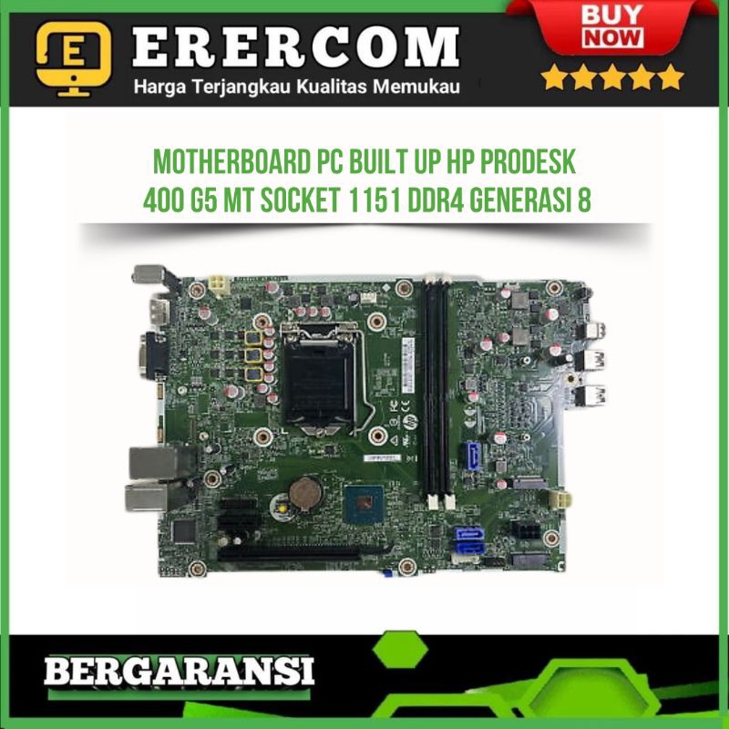 Mainboard Motherboard Mobo PC Built Up Hp Prodesk 400 G5 MT Socket 1151 DDR4 Generasi 8