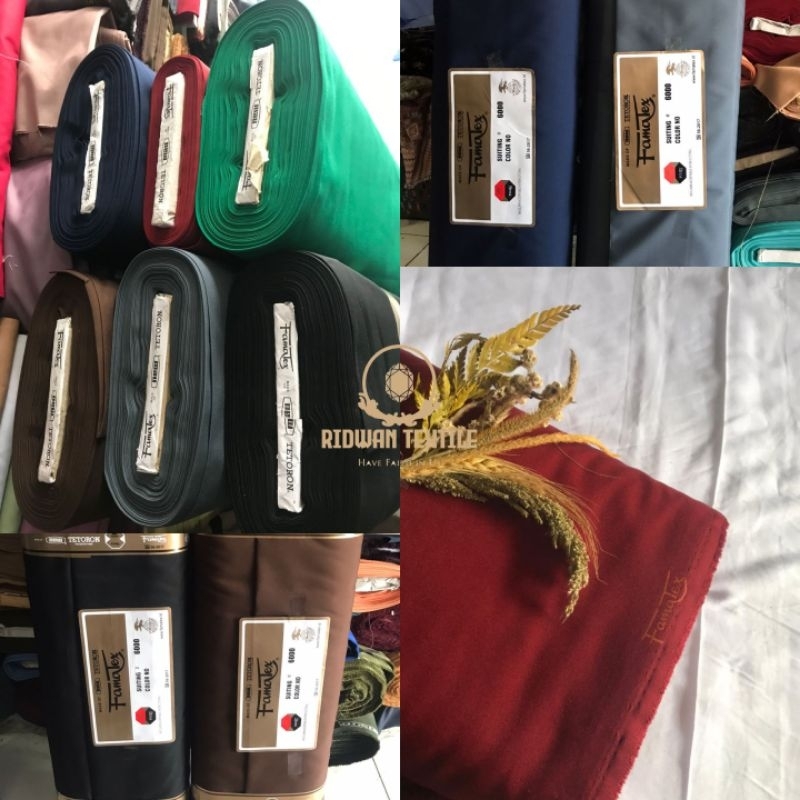 Kain Famatex ASLI Seragam Sekolah SD SMP SMA MI Pramuka