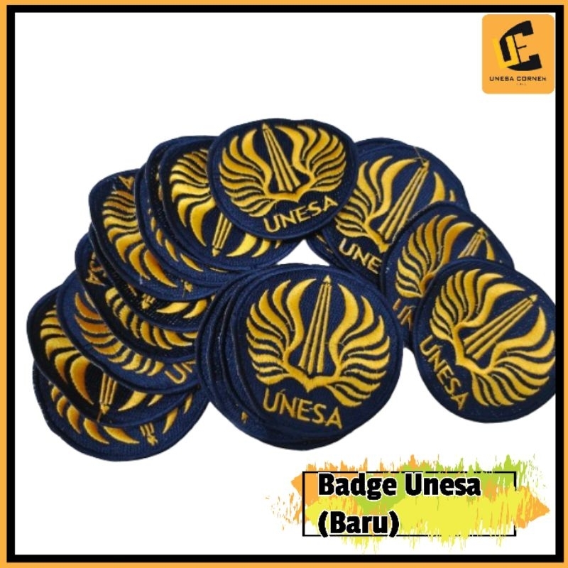 Badge Logo UNESA Baru