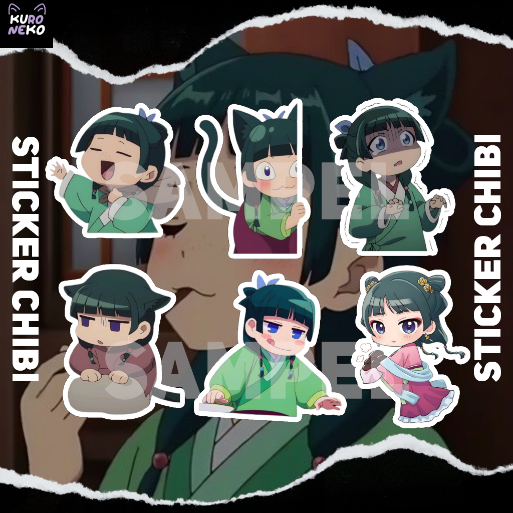 STICKER CHIBI ANIME ANIME | MAOMAO