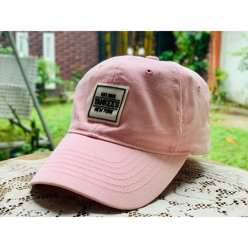 MLB New York Yankees Adjustable Cap Baby Pink
