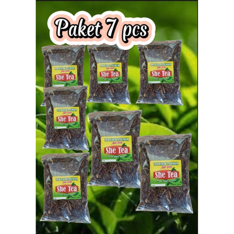 

Teh Racik Premium wangi melati khas Solo Paket 7 pcs @ 100gr