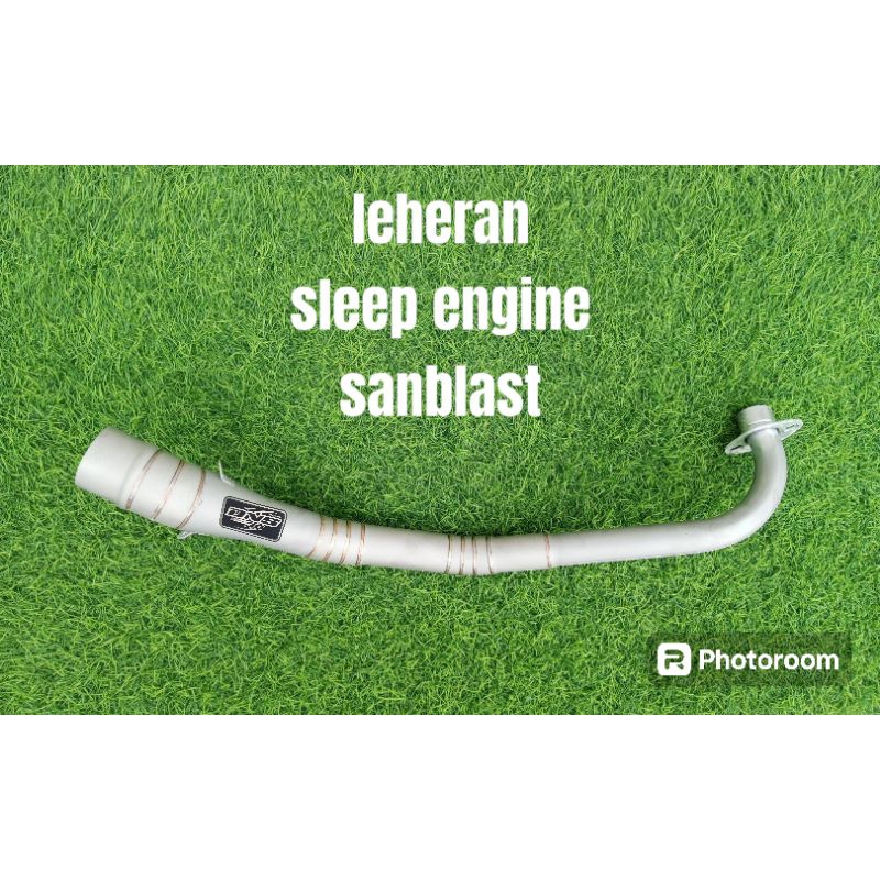 Leheran knalpot bebek sleep engine kompetisi drag jupiter astrea vega supra karisma sanblast non sam