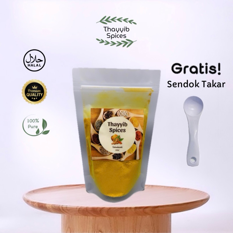 

Temulawak Bubuk 100gr 50gr 15gr Powder Thayyib Spices
