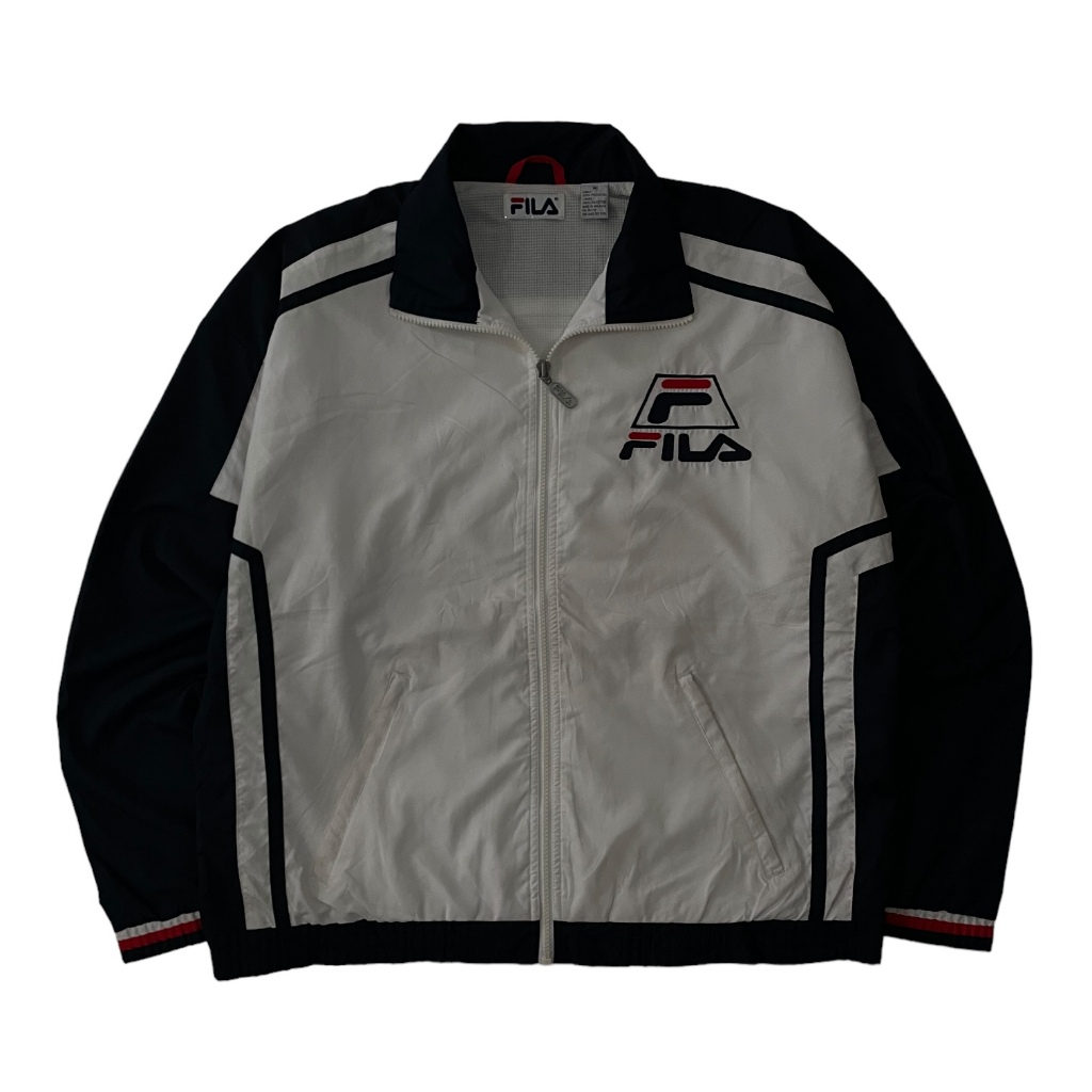 Vintage Fila Big Logo Windbreaker Jacket