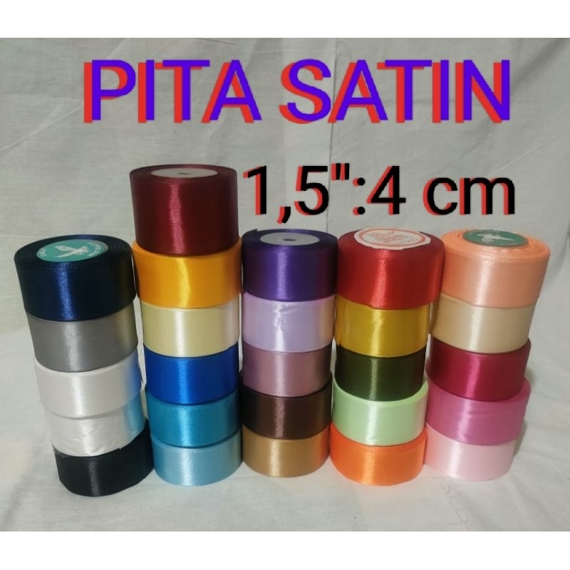 

PITA Satin 1,5 inch atau 4 cm