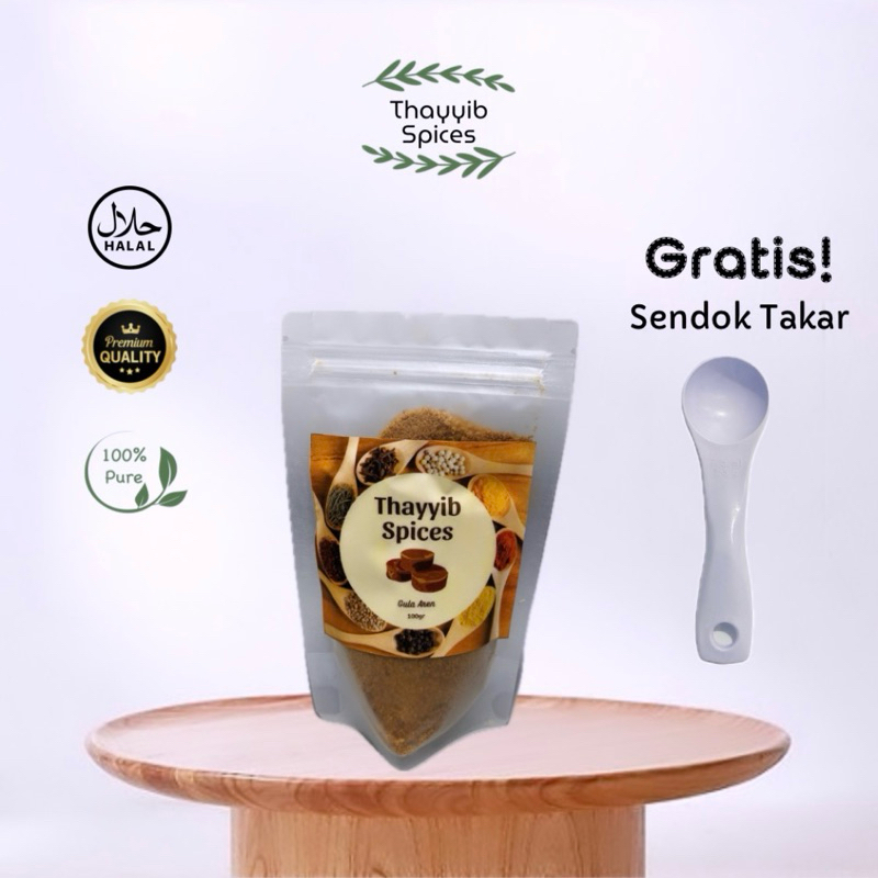 

Gula Aren Bubuk 100gr 50gr Powder Thayyib Spices