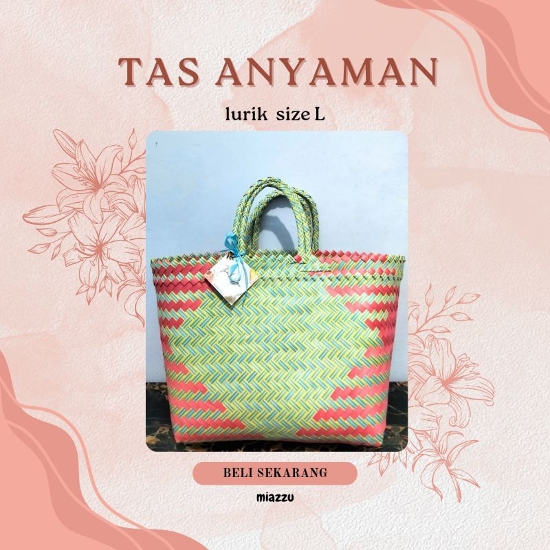 

SUPPLIER ANYAMAN TAS LURIK L|| LEBARAN || TAS HAJATAN