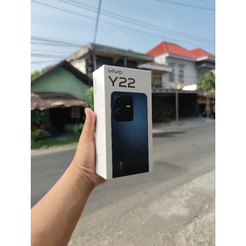 (BARU/NEW) Vivo Y22 ram 4/128 Fullset Segel
