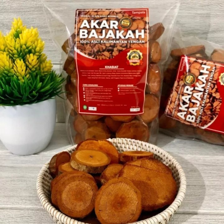 

(Terlaris) Akar Bajakah Merah Original kalimantan 1kg + Bonus Teh Bajakah Merah 100% Original akar bajakah asli kalimantan Bajakah Merah bajakah merah