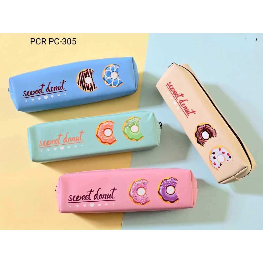 

[PCS] KOTAK PENSIL SIMPLE LUCU SWEET DONUT PCR PC-305 / PENCIL CASE UNTUK KULIAH / TEMPAT PENSIL SIMPLE