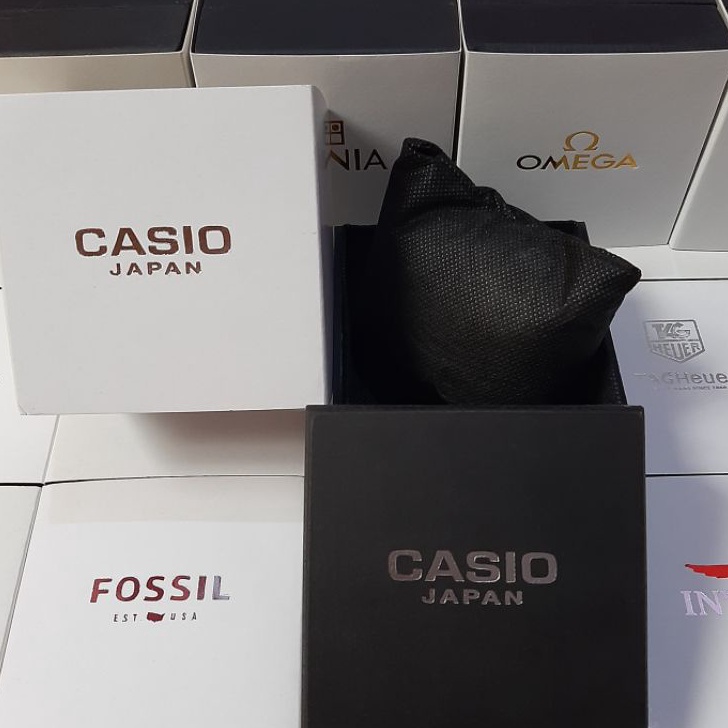 Wow kotak jam tangan casio box kayu