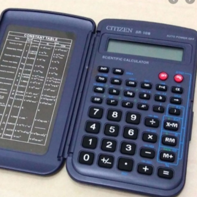 

MANTAP CITIZEN CT18 KALKULATOR ILMIAH SEKOLAH CALCULATOR SCIENTIFIC CT18