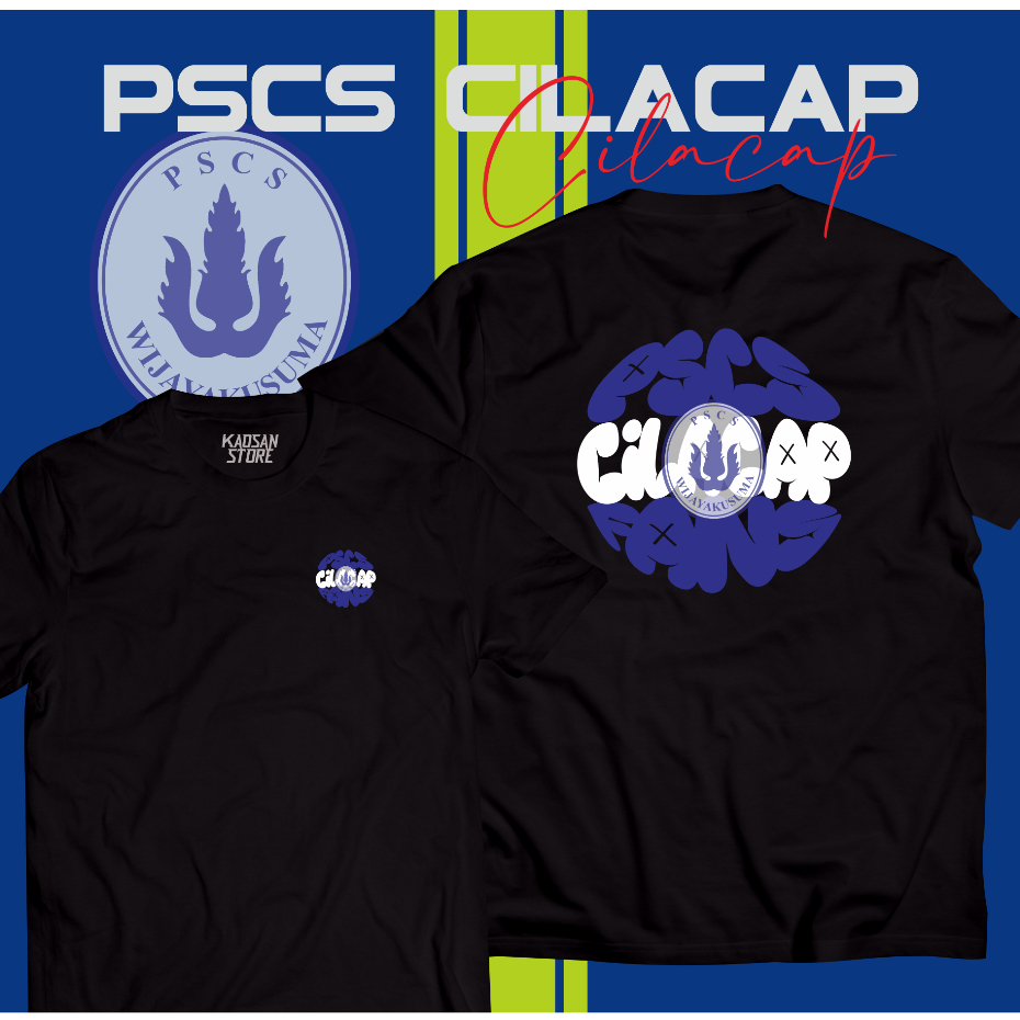 Kaos PSCS Cilacap Football Fans 1950