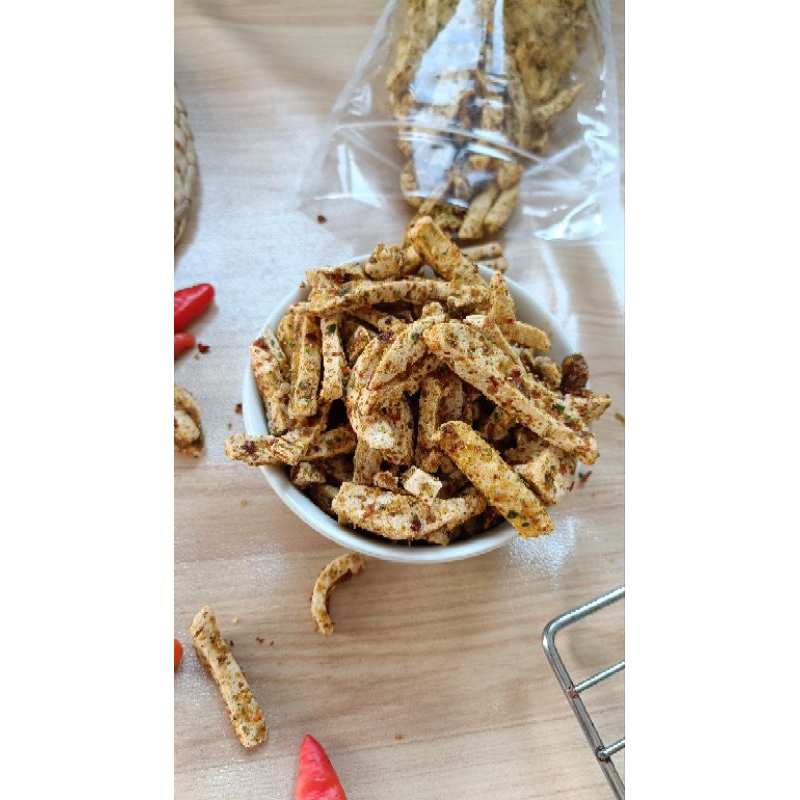

basreng pedas daun jeruk 1kg