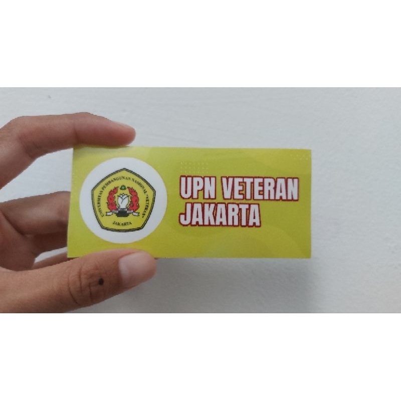 Stiker Universitas Veteran Jakarta (UPN)