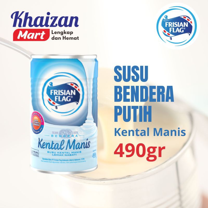 

SUSU BENDERA FRISIAN FLAG KEMASAN KALENG JUMBO 490gr