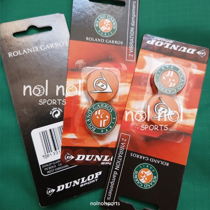 NNS DUNLOP ROLAND GARROS dampener set damper anti vibration tennis racket raket tenis