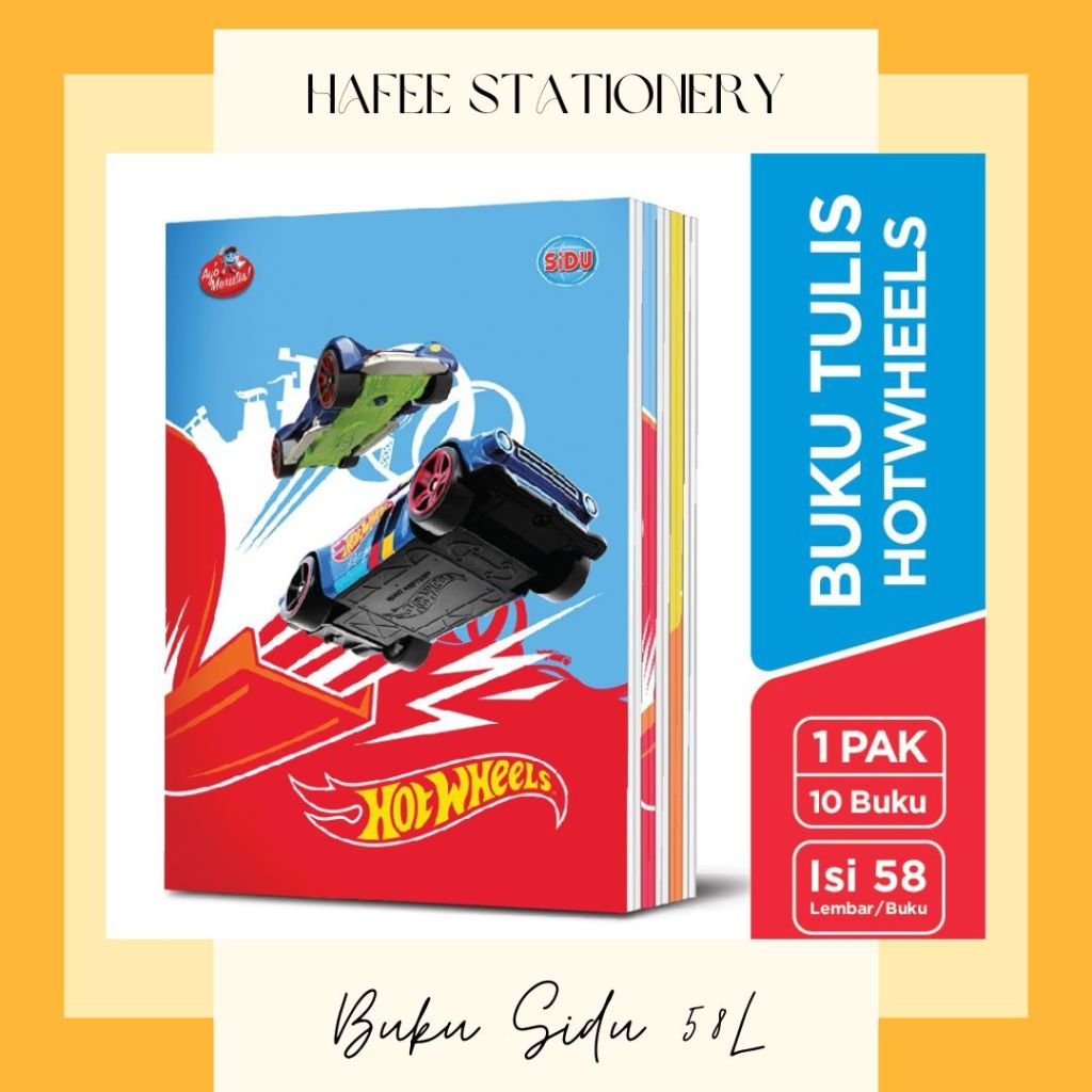 

Buku Tulis SiDU 58 Lembar Per Pack (1 Pack Isi 10) (dapat kirim instan bandung)