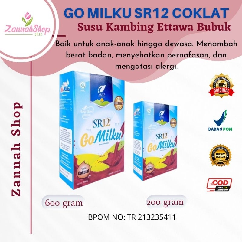 

Susu Kambing Etawa Bubuk Gomilku Rasa Cokelat Tinggi Kalsium Rendah Lemak Bebas Gula