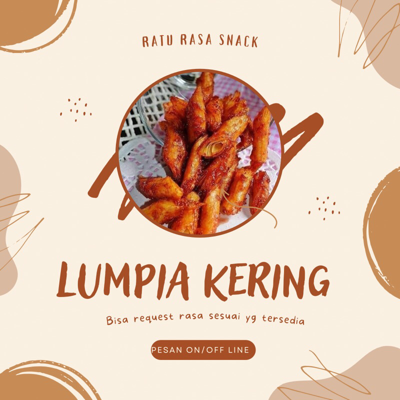 

Makanan Ringan Ratu Rasa | Lumpia Kering | Makaroni Kering | Basreng | Kerupuk Seblak (per KG)