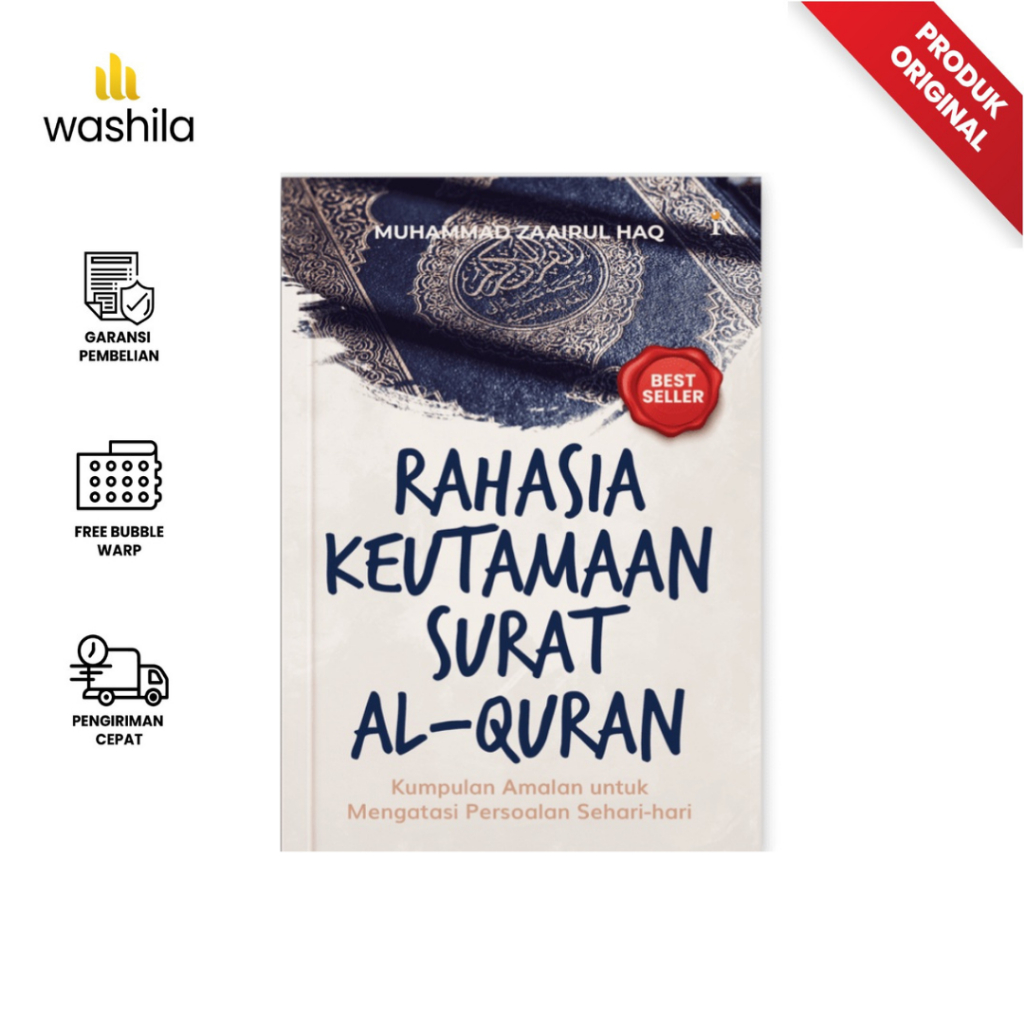Buku RAHASIA KEUTAMAAN SURAT AL QURAN Khasiat dan Keutamaan Surah Alquran - TUROS