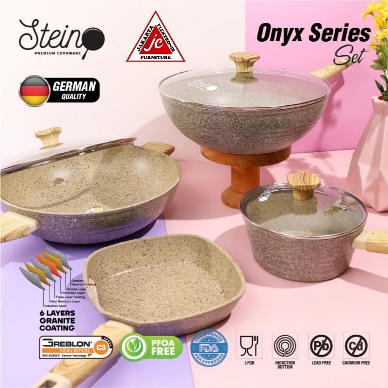 STEIN ONYX SET/ Panci STEIN Paket Onyx