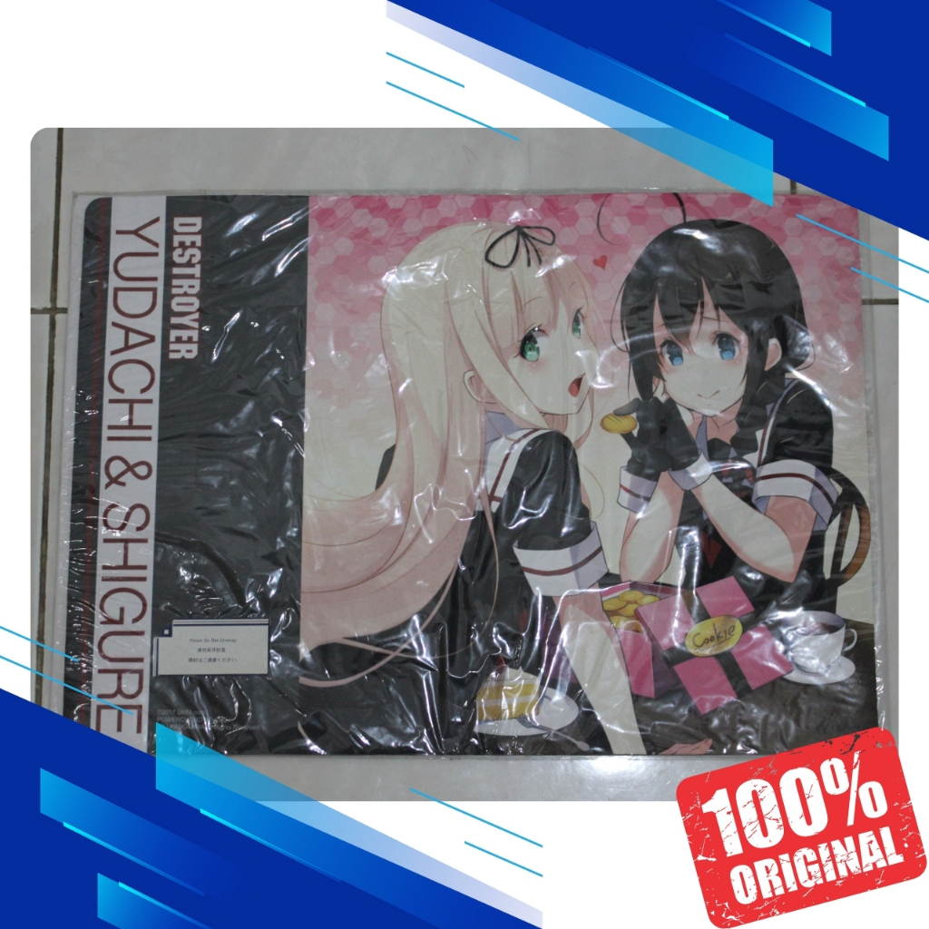 Mousepad Deskmatt Deskmat Kantai Collection Kancolle Yudachi & Shigure ORIGINAL MIB