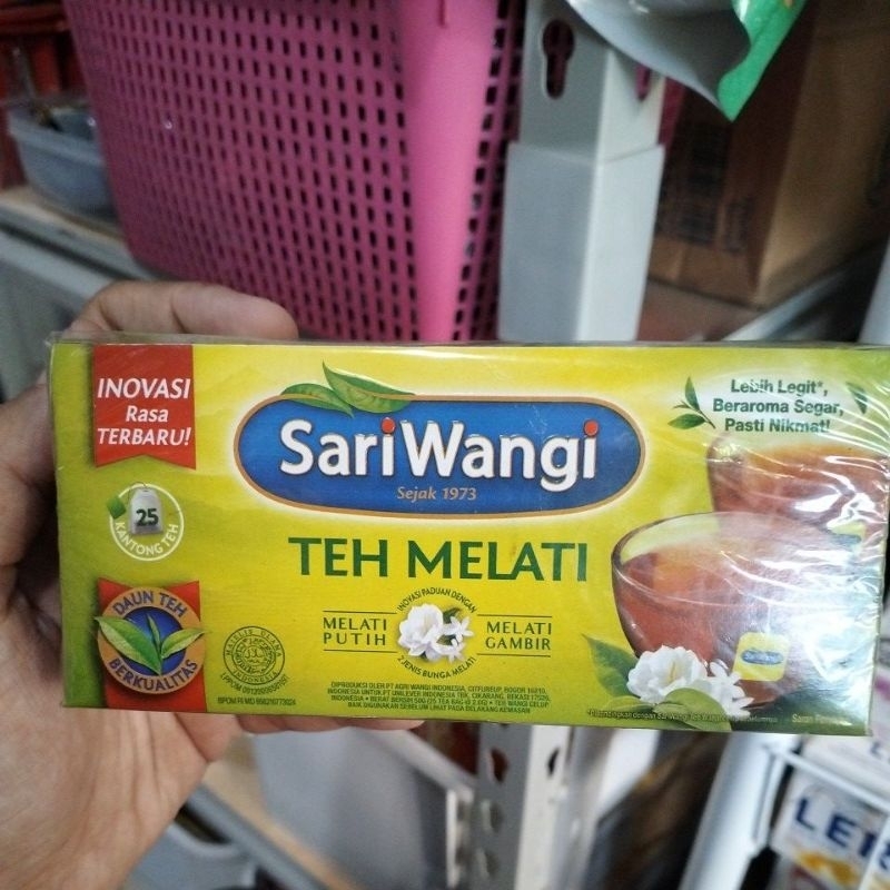 

Teh sariwangi melati celup 25bg