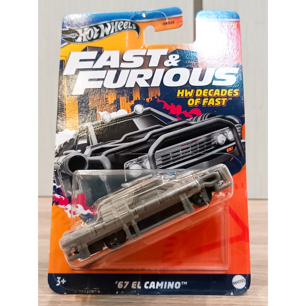 Hot Wheels 67 El Camino Fast and Furious