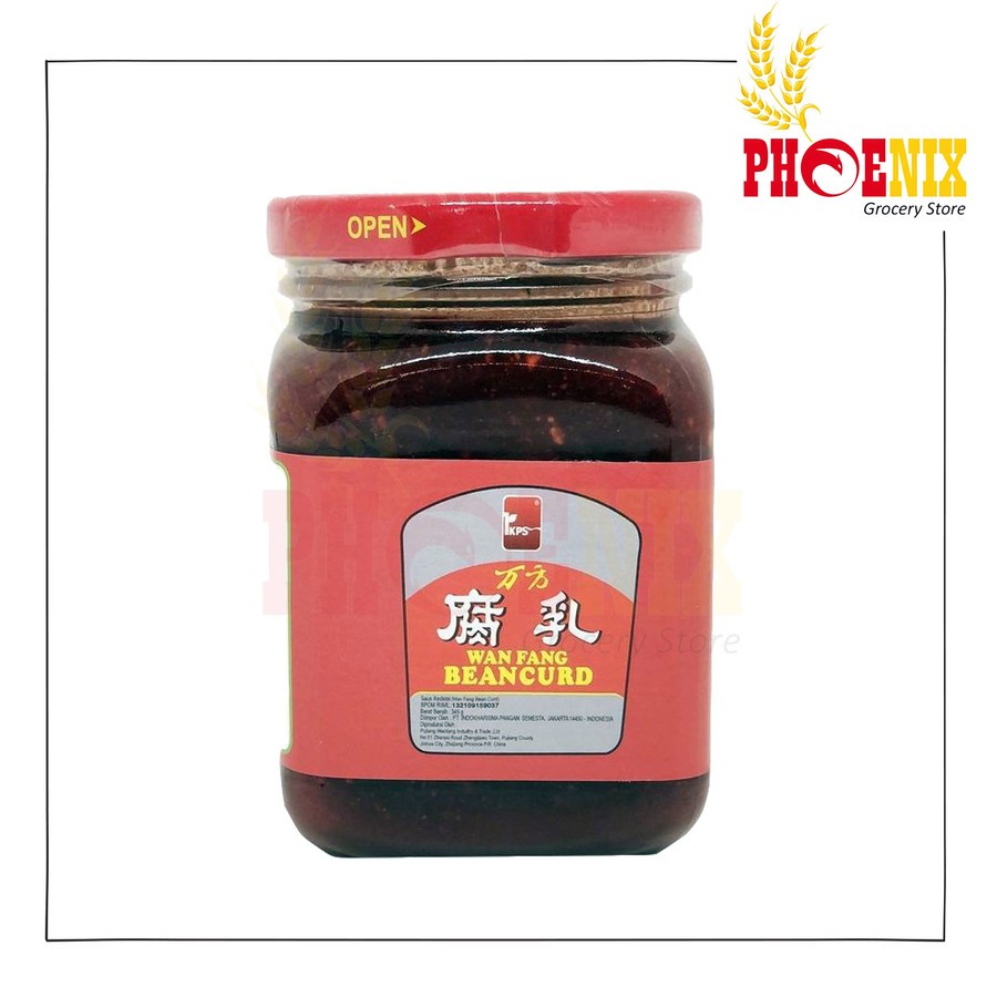 

Wan fang beancurd - tauju tahu merah fermentasi 345gram