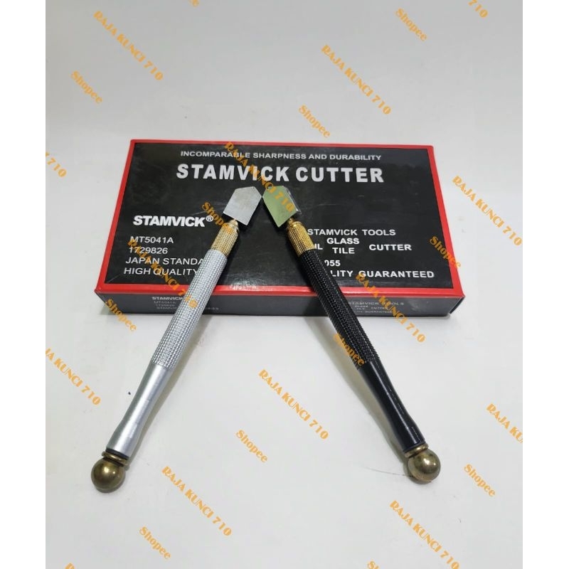 Pisau Potong Kaca STAMVICK SUPER - Pisau Kaca Asli STAMVICK