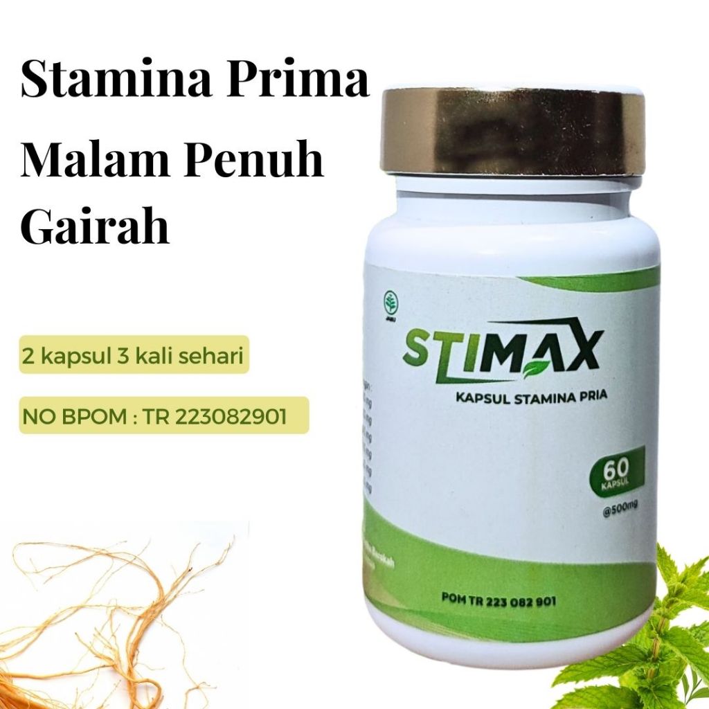 STIMAX: Atasi Lemah Syahwat, Ejakulasi Dini, Mandul
