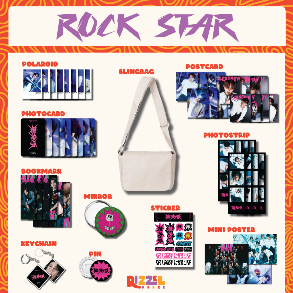 FANKIT STRAY KIDS ROCK STAR FANKIT STRAY KIDS UNOFFICIAL FANKIT KPOP
