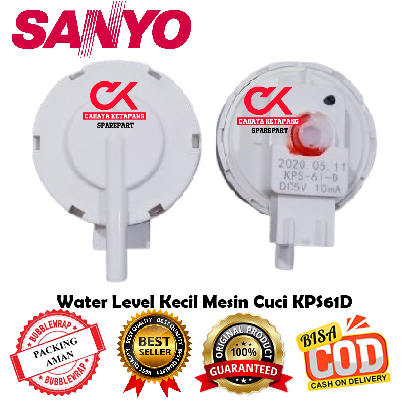 Water Level Kecil Model SANYO Otomatis Sensor Air Mesin Cuci KPS61D