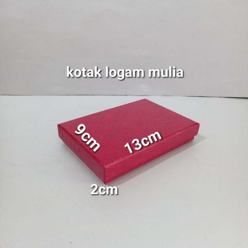 

kotakkado u/logam mulia/softbox/hardbox ukuran(13×9×2)cm /1 pcs