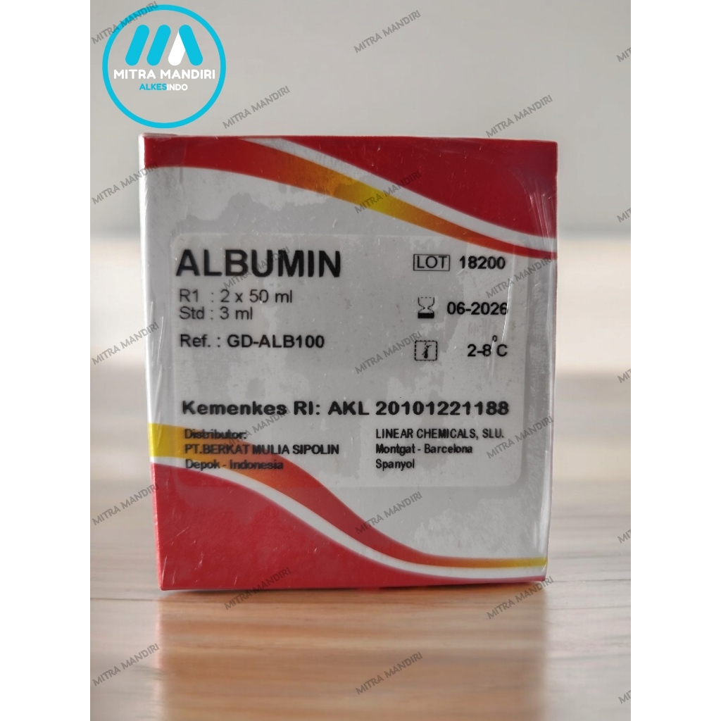Reagen Albumin 2x50ml Albumin 100ml Glory Diagnostic